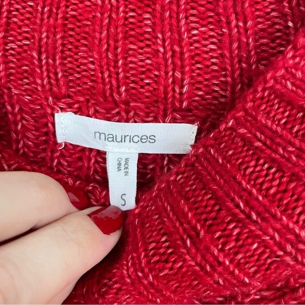 Maurice’s red sweater